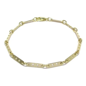 Auth Cartier Meccano - 18K Yellow Gold J***** Bracelet - Picture 1 of 5