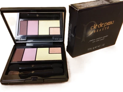 CLE DE PEAU Eye Color Quad Shade 2 New .1 oz / 3 g New in Box 0.10 oz - Image 1 of 2