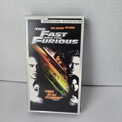 The Fast and the Furious (VHS, 2002, Special Edition Contains Bonus Footage) - Image 1 of 4