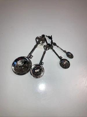 Ganz Dash of Strength, Trust, Love, Hope Religious Cross Measuring Spoons Set 4 - Image 1 of 4