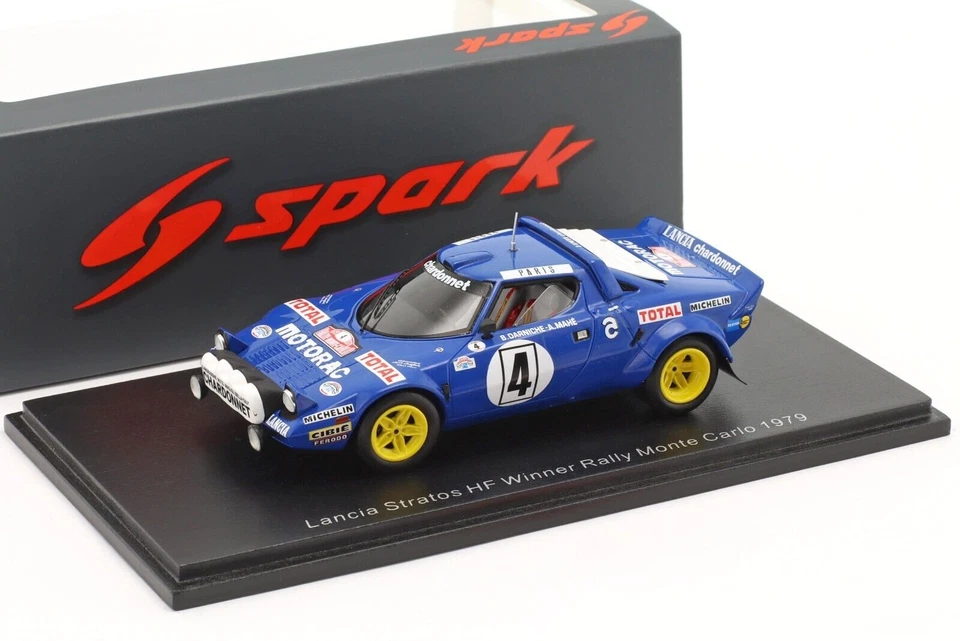 LANCIA Stratos HF #4 B.Darniche Winner Monte Carlo 1979 1/43 SPARK S9096 - Immagine 1 di 4