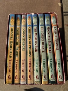 T.L. Tedrow The Days of Laura Ingalls Wilder complete set all 8 paperback books - Picture 1 of 4