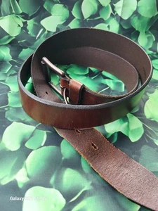 Dockers Brown Genuine Leather Belt - Men's Size 40 - Picture 1 of 6