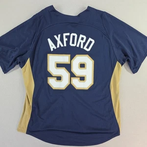 Milwaukee Brewers JOHN AXFORD #59 MLB Baseball Jersey Shirt Majestic Button Up  - Picture 1 of 15