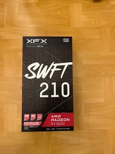 XFX Speedster SWFT 210 AMD Radeon RX 6600 Core Gaming 8GB GDDR6 Grafikkarte - Bild 1 von 8