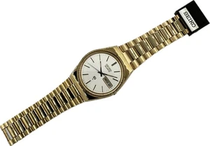Vintage Seiko Salesman Sample 7123-8449 Men's Wristwatch Case for for Quartz - Picture 1 of 6
