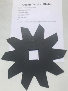 Hojas Verticut con punta de carburo endurecidas de calidad 4 partes # basadas en modelos 2 mm  - Imagen 1 de 2
