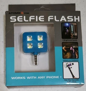 Atomic 9 Selfie Flash, New, Blue - Zdjęcie 1 z 2