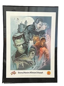Universal Monsters Millennium Lithograph Poster Print  Dynamic Forces Horror - Picture 1 of 8
