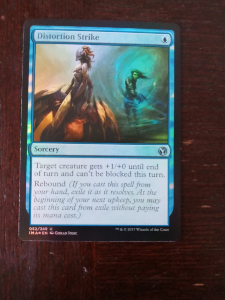 MTG Magic the Gathering Distortion Strike Iconic Masters NM FOIL - Image 1 of 1