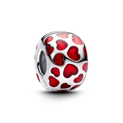PANDORA Herzen Rundes Clip-Charm 793679C01 - Bild 1 von 2
