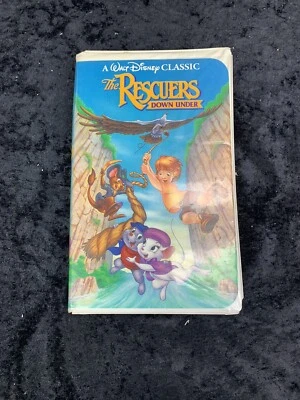 RARE!!! The Rescuers: Down Under - BLACK DIAMOND EDITION VHS - Image 1 of 4