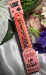 Soap & Glory Pout Standing Hydrating Jelly Lip Gloss 3.4ml Technicoral New Boxed - Picture 1 of 2
