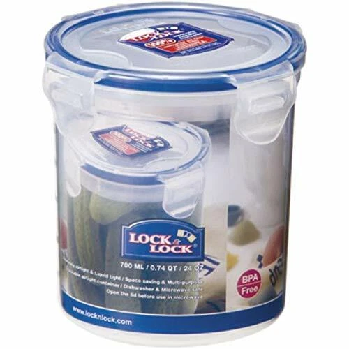 Lock & Lock ISI HPL932D Contenitore salvafreschezza circolare, 0,70 L, 101 x - Immagine 1 di 1