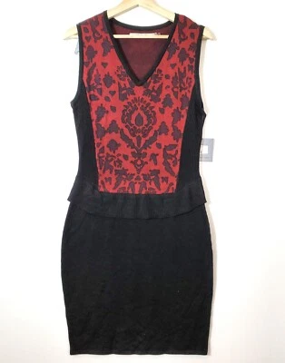 Nuevo con etiquetas Vestido Suéter Tejido Marc Andrew New York Sin Mangas Cuello en V Talla Mediana M Foto 1 de 4