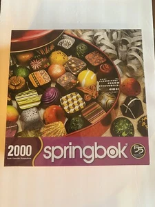 Brand New Springbok 2000 Piece Jigsaw Puzzle Tin of Treats - Picture 1 of 3