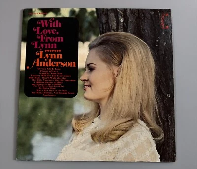 Vintage Lynn Anderson - With Love, From Lynn 1969 LP, Album Chart Records - Image 1 of 3