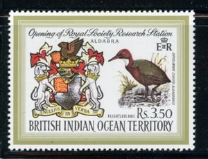BRITISH INDIAN OCEAN TERRITORY 43 SG40 MH 1971 Royal Society Station CV$17 - Picture 1 of 1