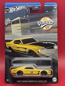 Hot Wheels 2024 Vintage Racing Club 1969 Ford Mustang Boss 302 Chase - Picture 1 of 8