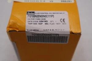 NEW IN BOX Parker 71215SN2EN00N0C111P3 Safety Shutoff Valve STOCK G463A - Picture 1 of 3