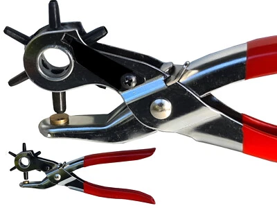 Lochzange Revolverzange Revolverlochzange Gürtellochzange Zange Lochstanze - Bild 1 von 3