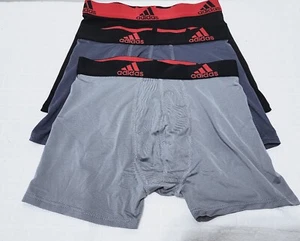 Adidas Aeroready Boys Size L, 14-16Yr, 3 Pack Boxer Trunks, Black/Charcoal/Gray - Picture 1 of 6