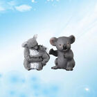 2 Pcs Animal Koala Toy For Kids Desktop Decor Mother And Child