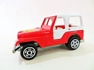 MAJORETTE 266 'JEEP GOLDEN EAGLE' RED, WHITE. 1:54. SUPERB. VINTAGE. ORIGINAL. - Picture 1 of 6