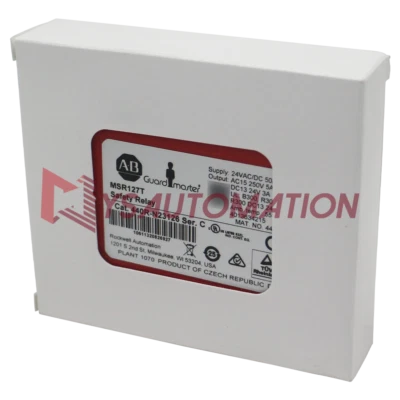 New Allen-Bradley 440R-N23126 Guardmaster MSR127T Safety Relay