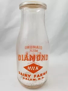 Botella de leche láctea diamante - Salem NH 10 onzas para salud belleza larga vida - Imagen 1 de 6