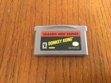 Donkey Kong Classic NES Series Nintendo Game Boy Advance *Authentic*