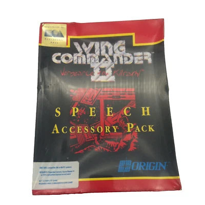 Wing Commander 2 Speech Acessory Pack Origin IBM PC 5,25 HDD mini big Box Neu - Bild 1 von 4