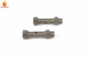 Metal Rear Wheel Double Axle Adapter for 1/5 HPI RV Km Baja 5b 5sc 5T ARTS - Picture 1 of 5