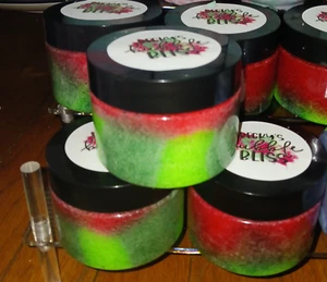 Emulsified Sugar Scrub - Skin Care- Exfoliator - Homemade WATERMELON SCENT - Picture 1 of 1