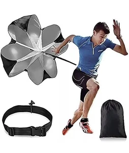 Running Speed Training 56" Parachute with Adjustable Strap - Picture 1 of 2
