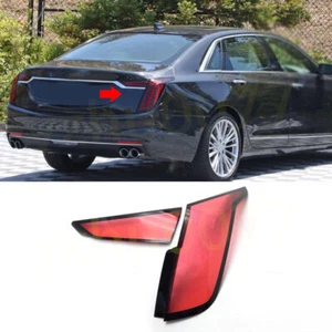 2019-2022 For Cadillac CT6 Right Side Rear Tail Lights Red Lens Cover Shell 2X - Imagen 1 de 9