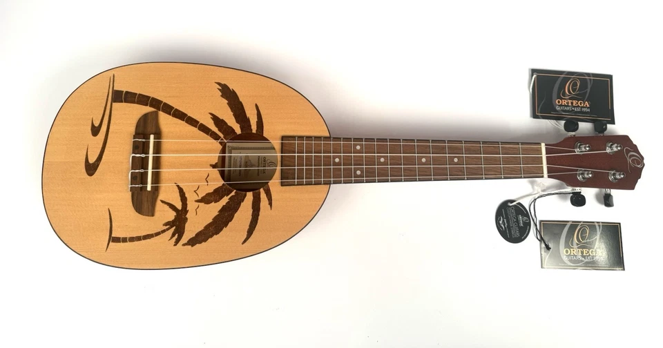 Ortega Guitars RUPA5 Bonfire Series Pineapple Style Concert Ukulele! - Image 1 of 4