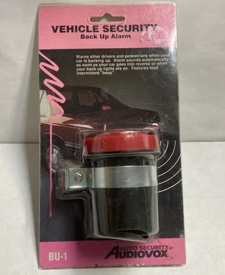 Vintage Audiovox BU-1 Vehicle Security Back Up Alarm - Image 1 of 2