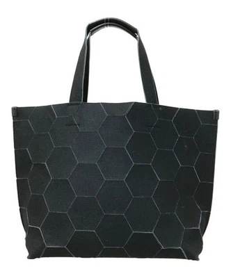 Bolso de Mano PLEATS PLEASE Acolchado Fieltro Negro PP34-AG552 Foto 1 de 4