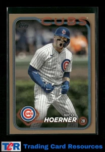 2024 Topps #204 Nico Hoerner Gold #/2024 - Picture 1 of 2