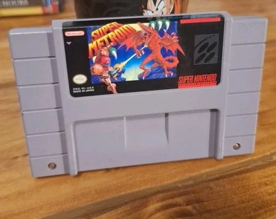 Super Metroid 1994 (Super Nintendo SNES) Authentic Cartridge Only *TESTED* - Image 1 of 2