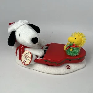 Hallmark Peanuts Swingin With Snoopy Woodstock 3 Tunes Plush NWT! WORKS! - Picture 1 of 10
