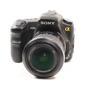 Sony Alpha A200 Digital Camera With 18-70mm Lens -VM 7760 MT- - Picture 1 of 12
