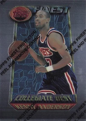 1994-95 Finest #201 Kenny Anderson - Image 1 of 2