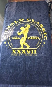 Arnold Classic Arnold Schwarzenegger Towel Nice Weightlifting Muscle Tournament - Picture 1 of 6