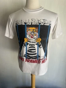 WHO FRAMED ME? (1988) Vintage 80s ROGER RABBIT Movie Disney T-Shirt Size Medium - Picture 1 of 5