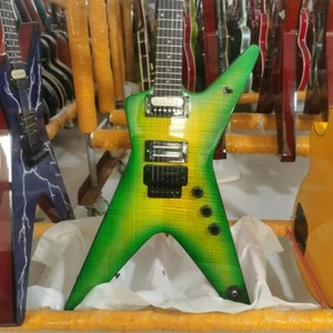Guitarra Eléctrica Dean Dimebag Personalizada Más Vendida, Llama Arce Top Puente Trémolo - Imagen 1 de 5