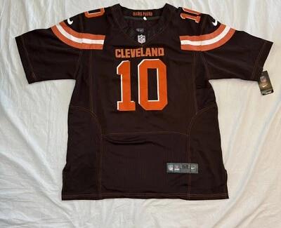 Camiseta deportiva Nike Robert Griffin III RG3 de los Cleveland Browns talla 52 cosida nueva con etiquetas Foto 1 de 4