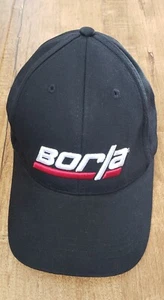 GORRA DE BÉISBOL BORLA ESCAPE 3D PUFF HAT Negra Correa Trasera Ajustable Bordada - Imagen 1 de 7