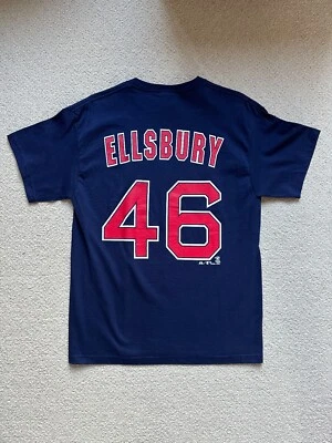 Majestic MLB Boston Red Sox #46 Джейкоби Эллсбери синий футболка - взрослый M - Изображение 1 из 4
